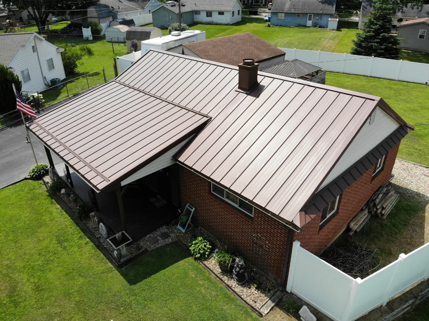 Flashing and seam work in Devon